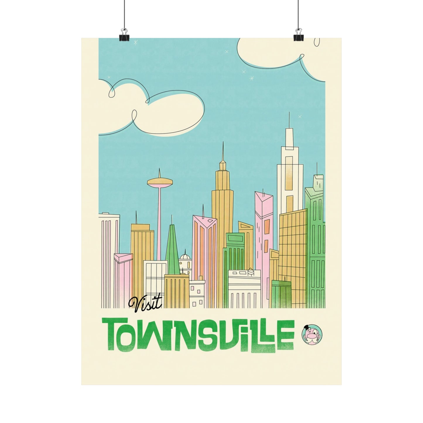 Visit Townsville Travel Poster