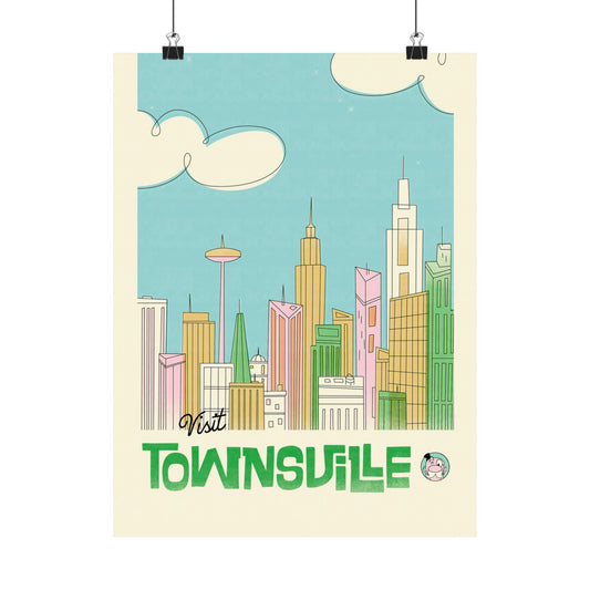 Visit Townsville Travel Poster