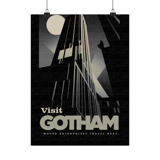 Visit Gotham Travel Poster