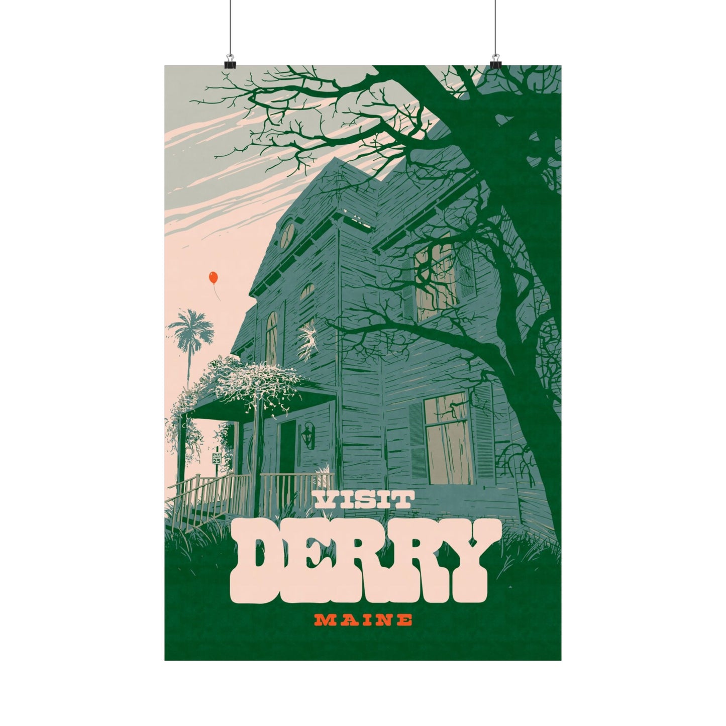 Visit Derry Travel Poster