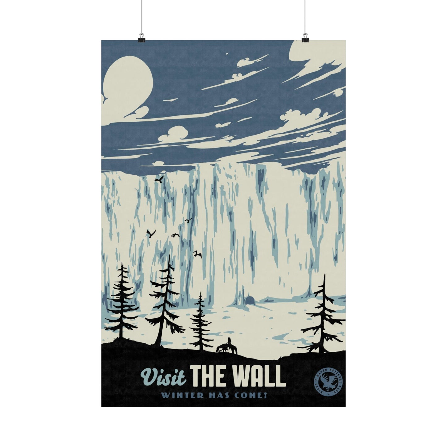 Visit The Wall Travel Poster